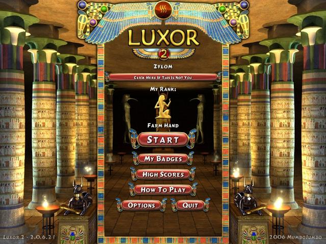 تحميل لعبة زوما الاقصر Luxor الأصلية للكمبيوتر برابط مجاني