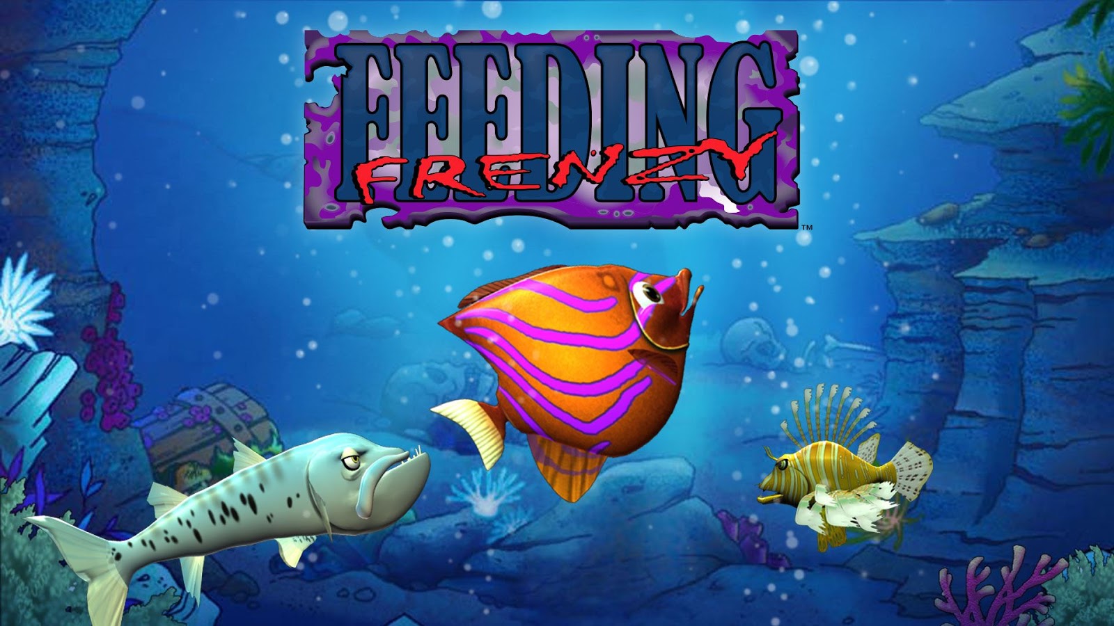 تحميل لعبة السمكة Feeding Frenzy للكمبيوتر الأصلية