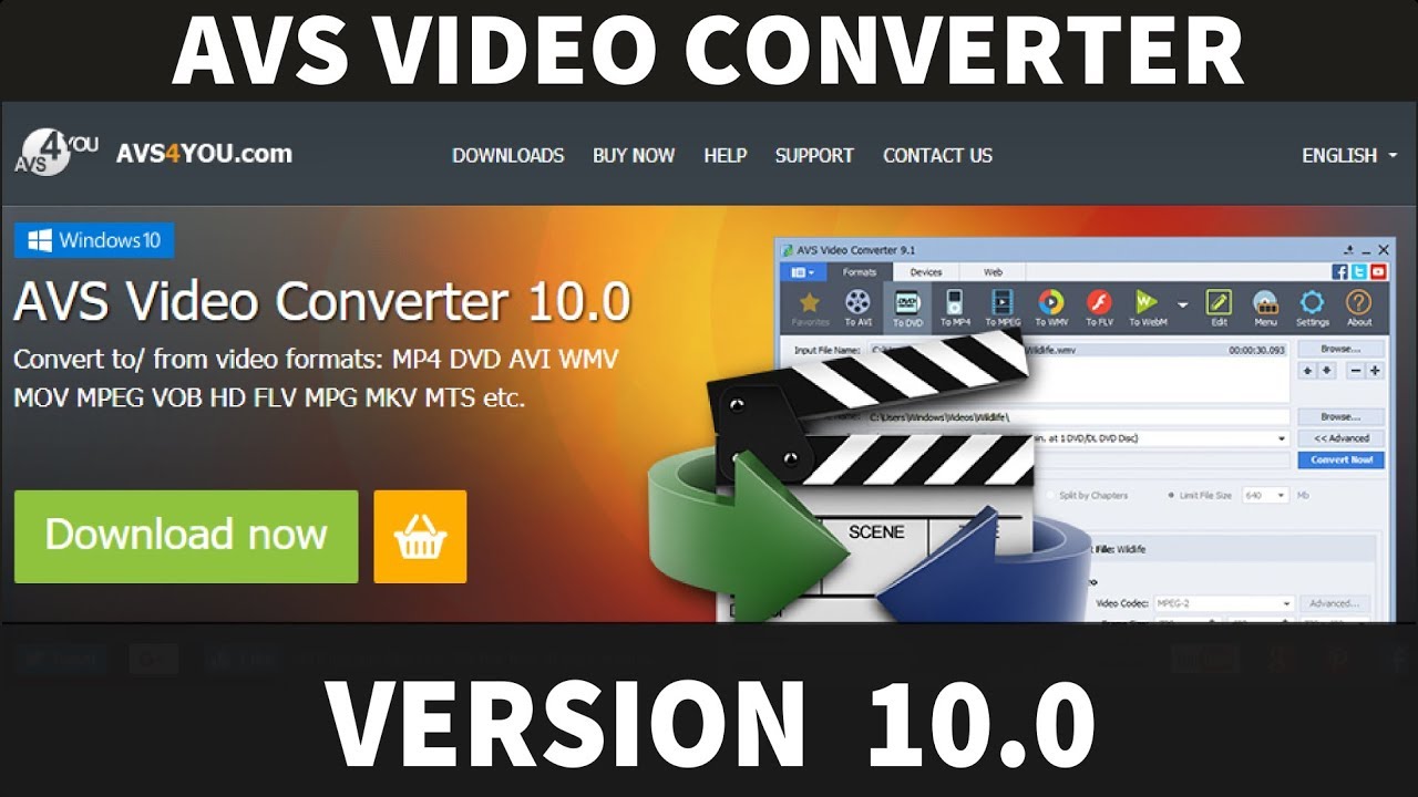 تحميل برنامج تحويل صيغ الفيديو للكمبيوتر AVS Video Convert